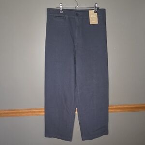 Madewell Women's Emmett Navy Wide Leg Pants